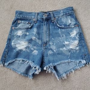 Rag & Bone Denim Cutoff Shorts